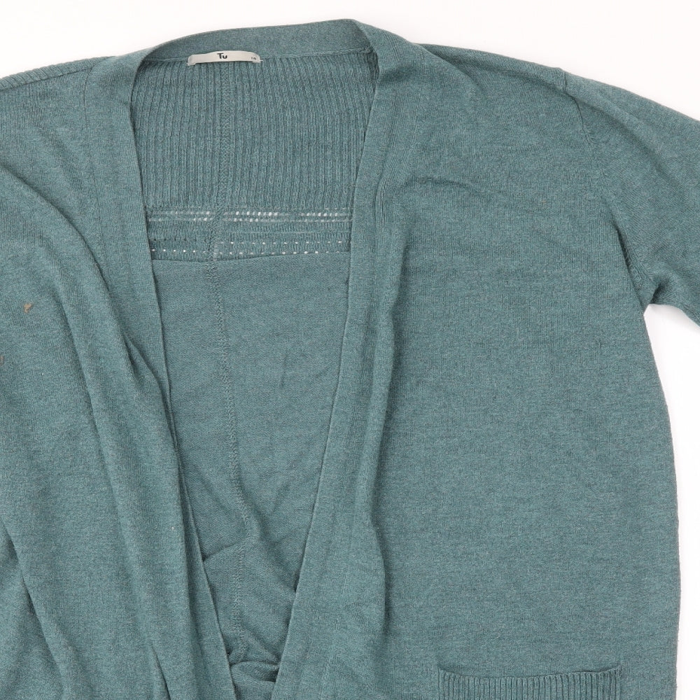 TU Womens Green   Cardigan Jumper Size 18