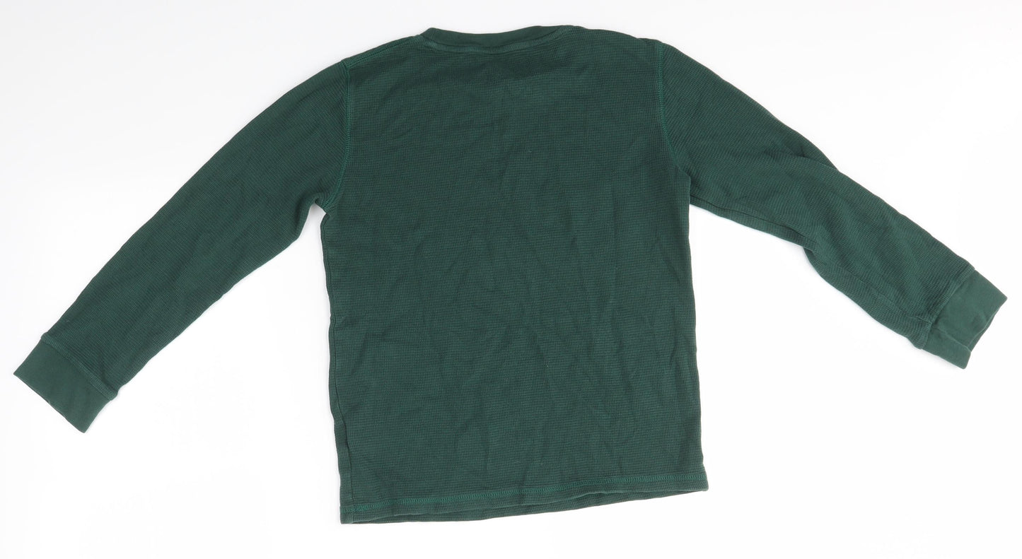 Mini Boden Boys Green   Pullover Jumper Size 9-10 Years