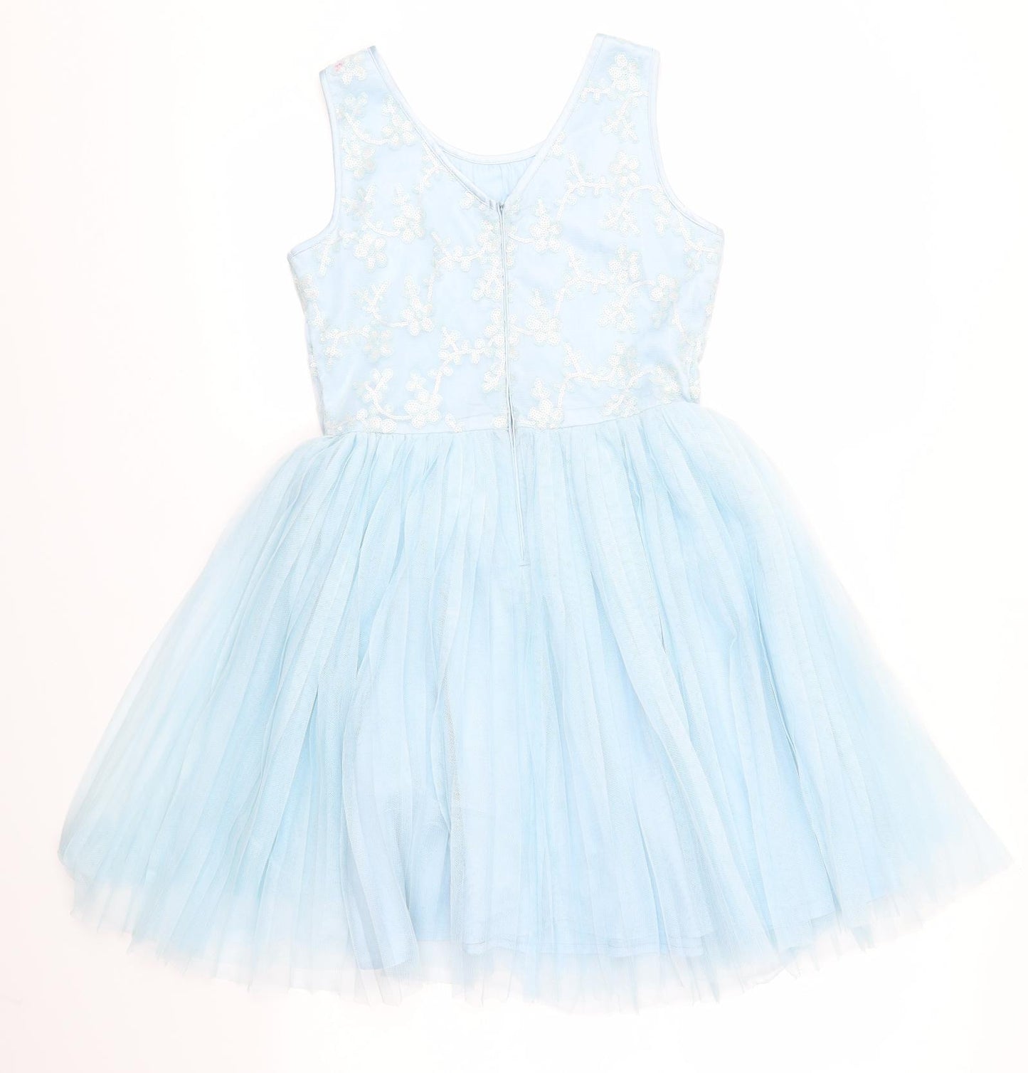 F&F Girls Blue   A-Line  Size 10-11 Years