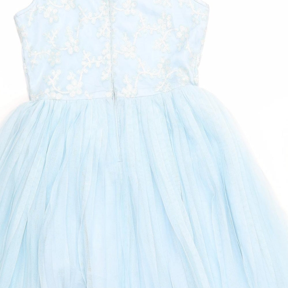 F&F Girls Blue   A-Line  Size 10-11 Years