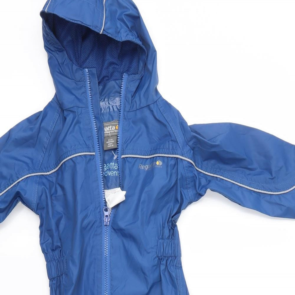 Regatta Baby Blue   Anorak Snowsuit Size 18-24 Months