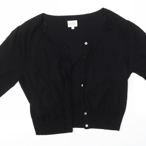 Kaliko Womens Black   Cardigan Jumper Size 16