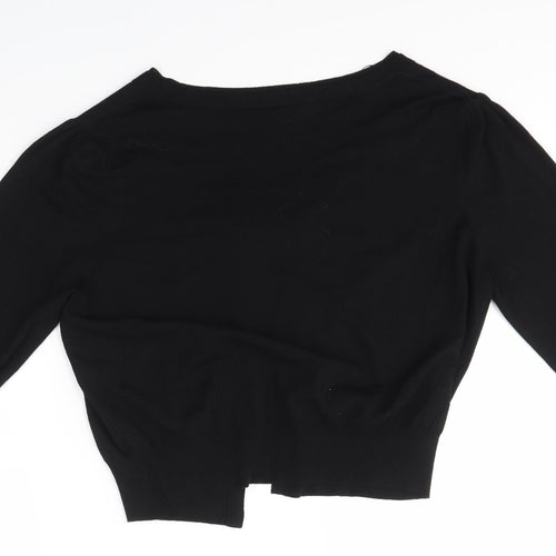 Kaliko Womens Black   Cardigan Jumper Size 16