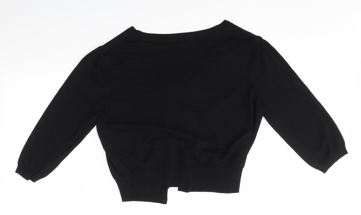 Kaliko Womens Black   Cardigan Jumper Size 16