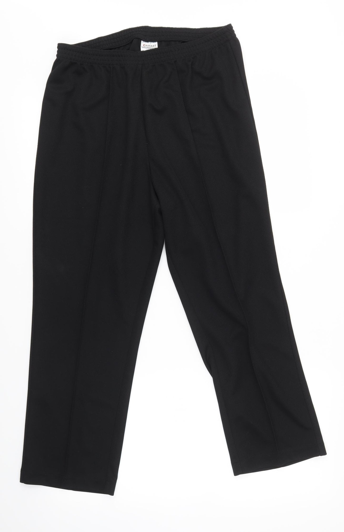 Damart Womens Black   Dress Pants Trousers Size 14 L25 in