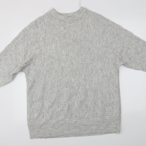 Bonmarché Womens Grey   Pullover Jumper Size 16
