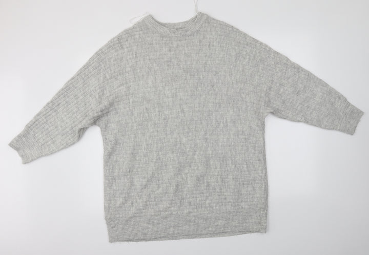 Bonmarché Womens Grey   Pullover Jumper Size 16