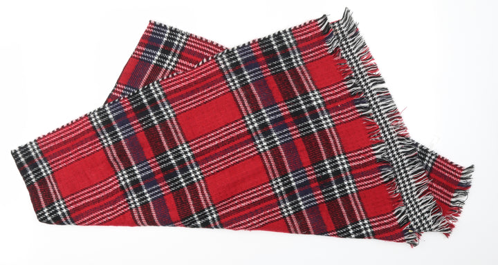 Primark Unisex Red Check   Scarf