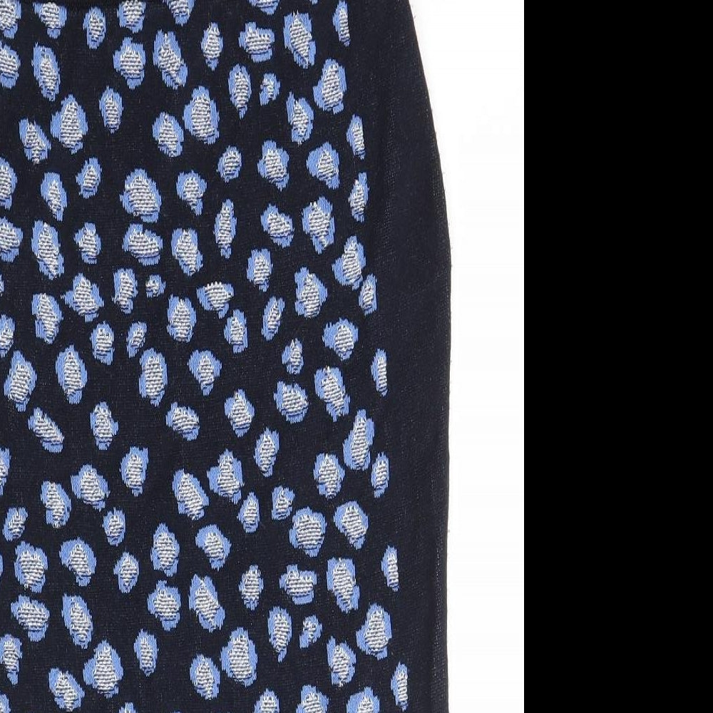 M&S Womens Multicoloured   Straight & Pencil Skirt Size 6