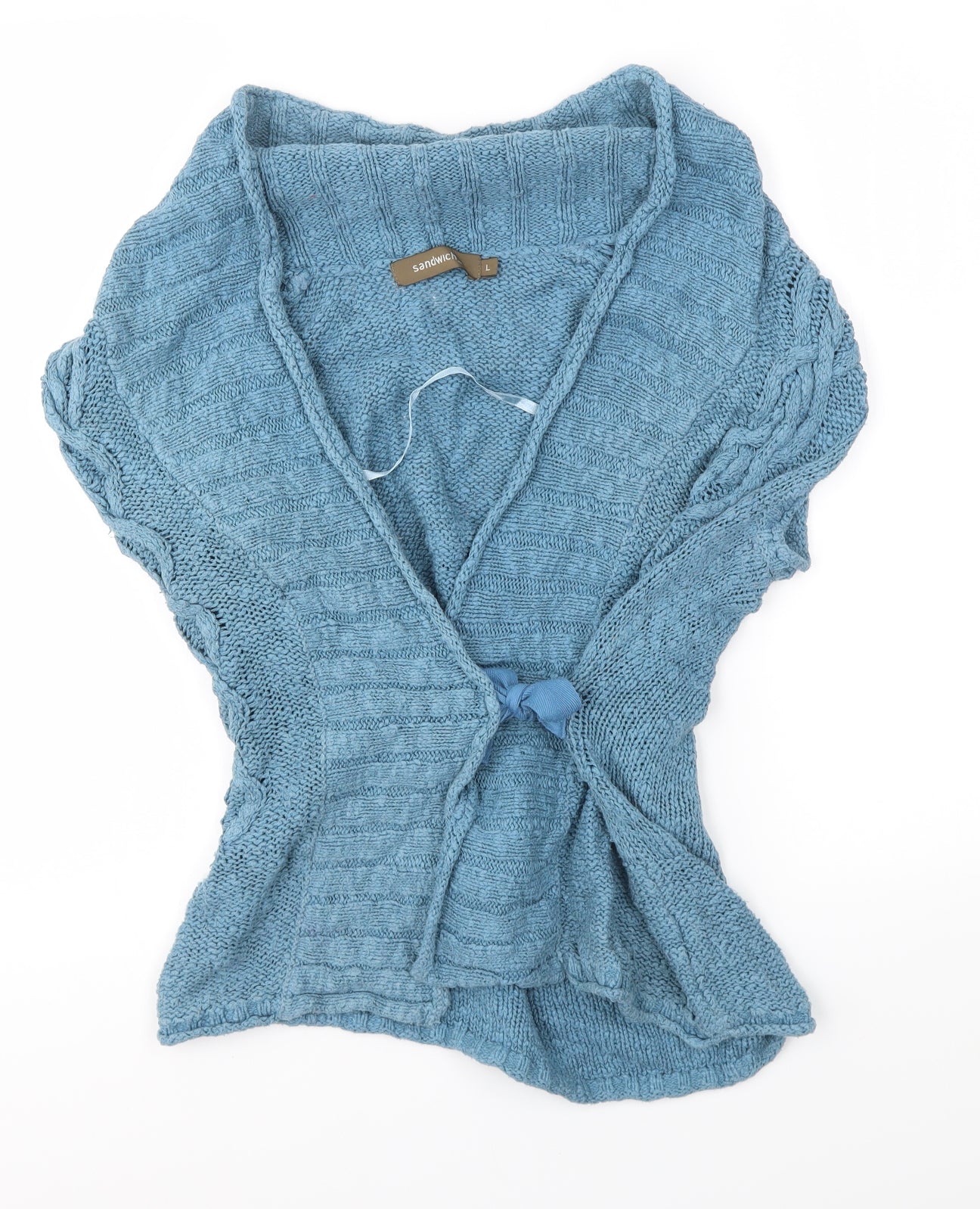 SANDWICH_ Womens Blue   Cardigan Jumper Size L