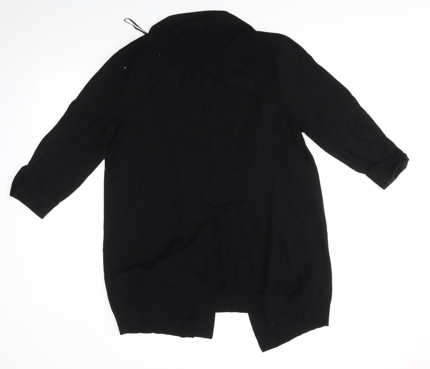 M&Co Womens Black   Cardigan Jumper Size XL