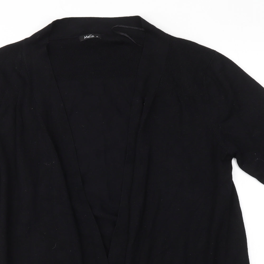 M&Co Womens Black   Cardigan Jumper Size XL