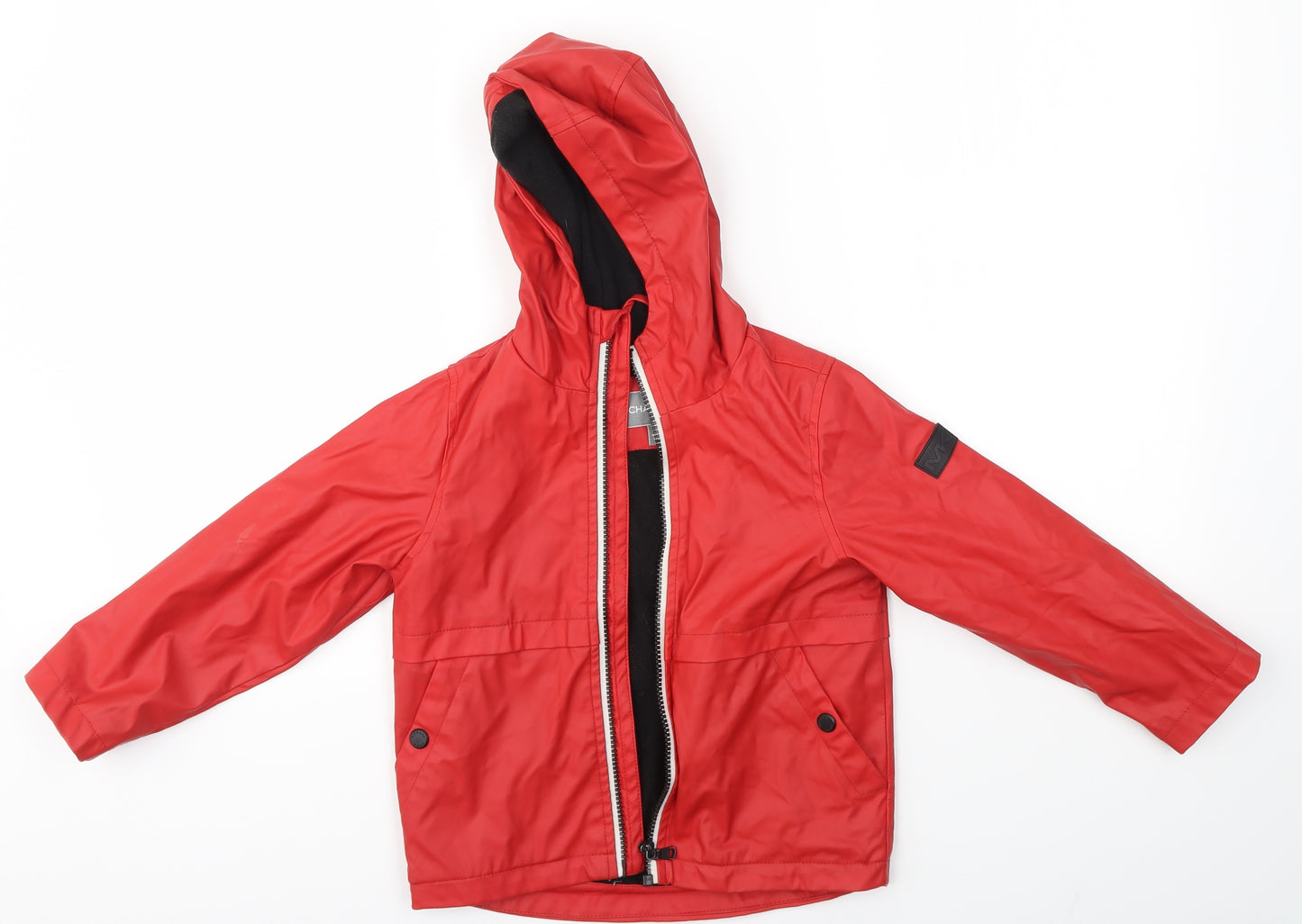 Michael Kors Boys Red   Rain Coat Coat Size 4 Years