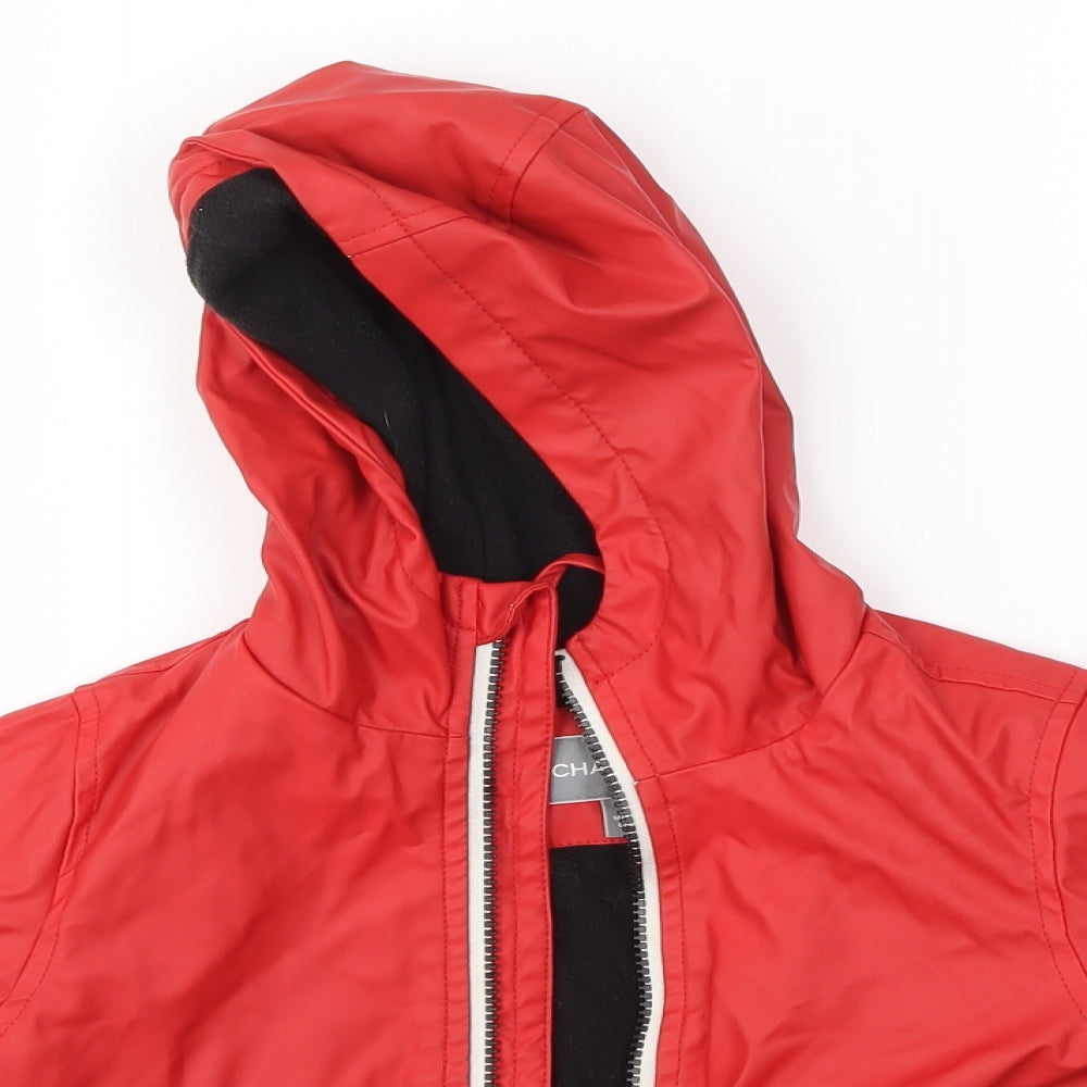 Michael Kors Boys Red   Rain Coat Coat Size 4 Years