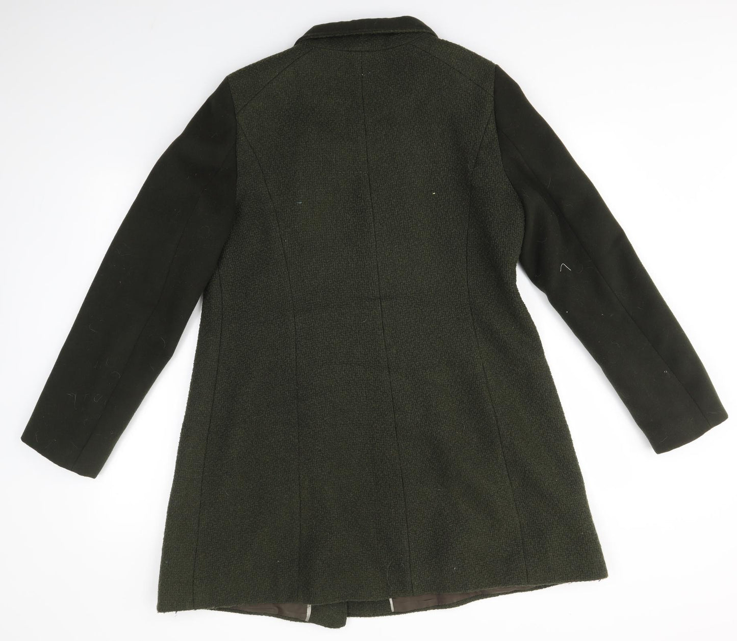 NEXT Womens Green   Overcoat Coat Size 16