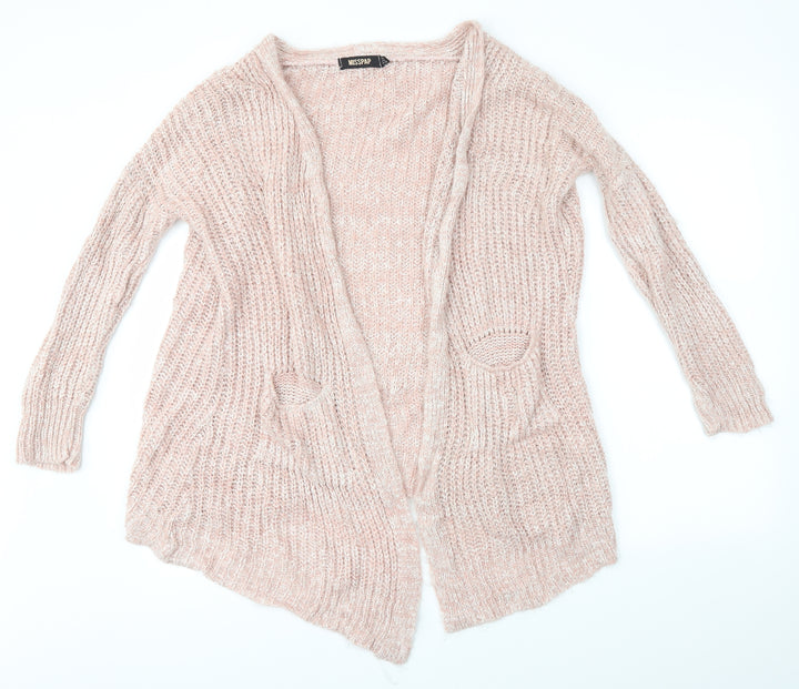 Misspap Womens Pink   Cardigan Jumper Size 10