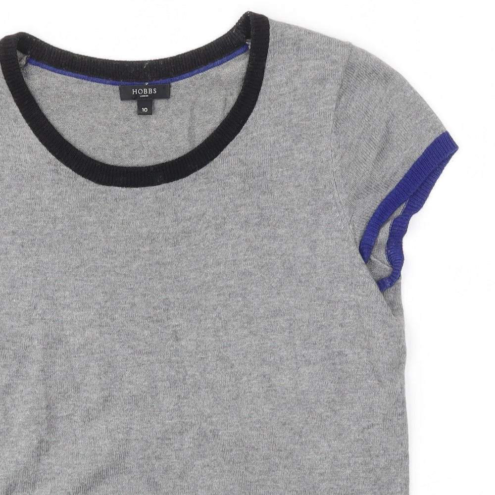 Hobbs Womens Grey   Basic Blouse Size 10