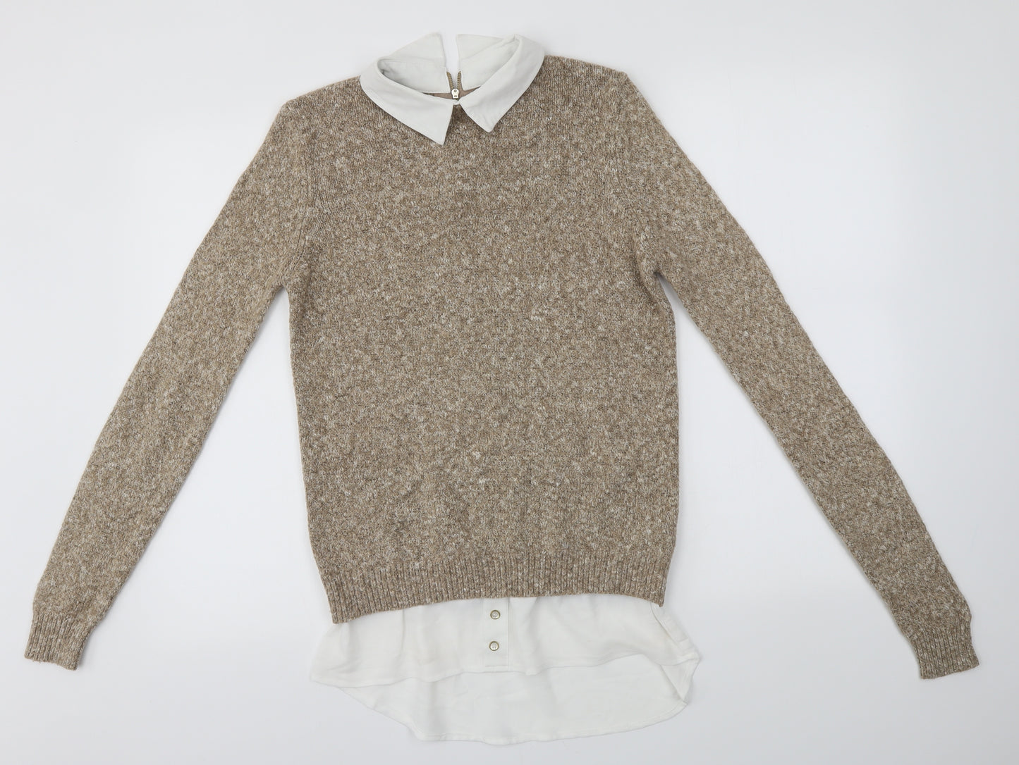 Primark Womens Brown   Pullover Jumper Size 8