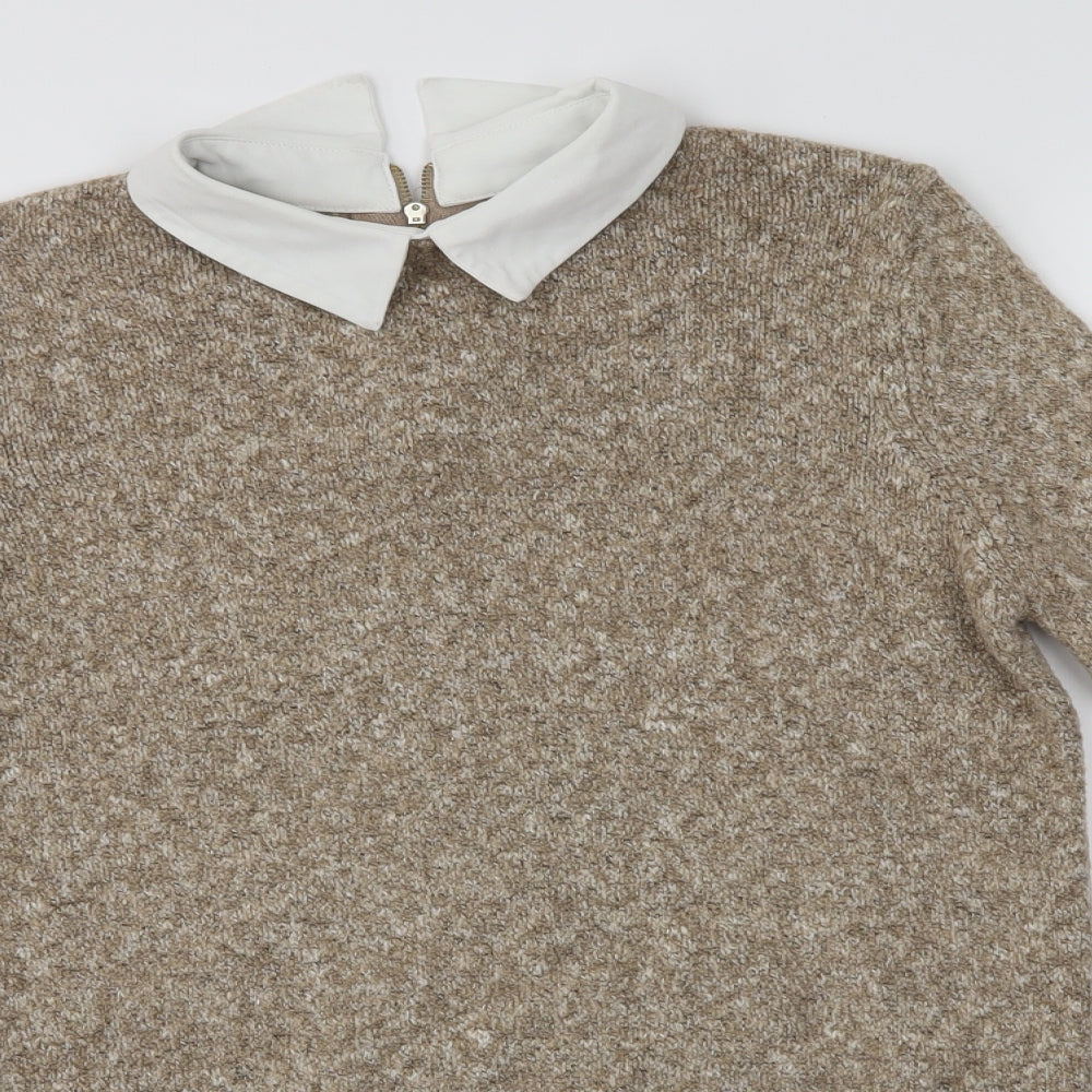 Primark Womens Brown   Pullover Jumper Size 8