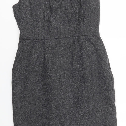 Monsoon Womens Grey   Pinafore/Dungaree Dress  Size 12
