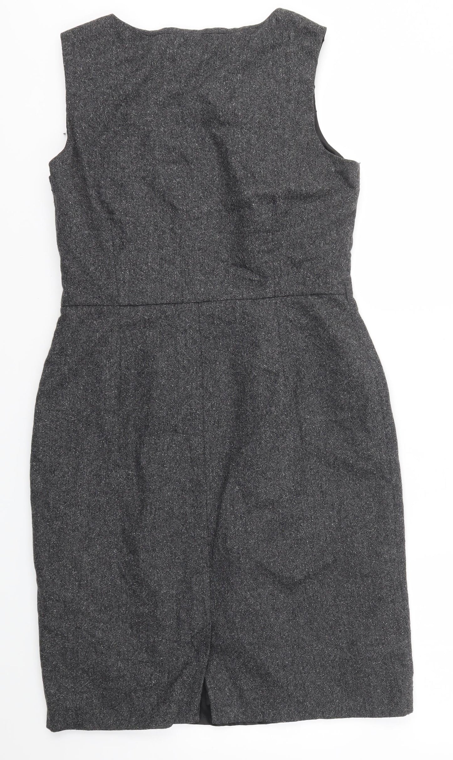 Monsoon Womens Grey   Pinafore/Dungaree Dress  Size 12