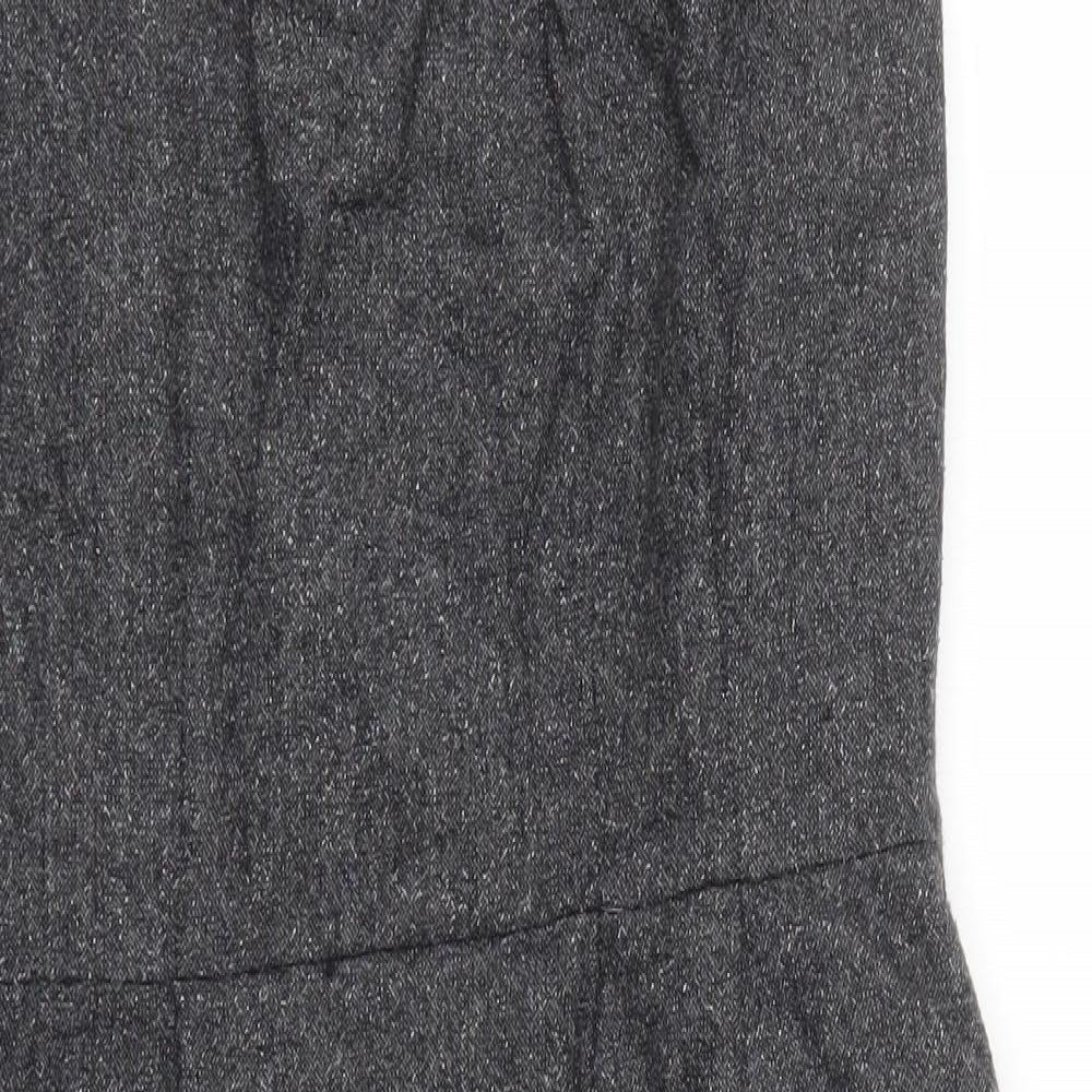 Monsoon Womens Grey   Pinafore/Dungaree Dress  Size 12
