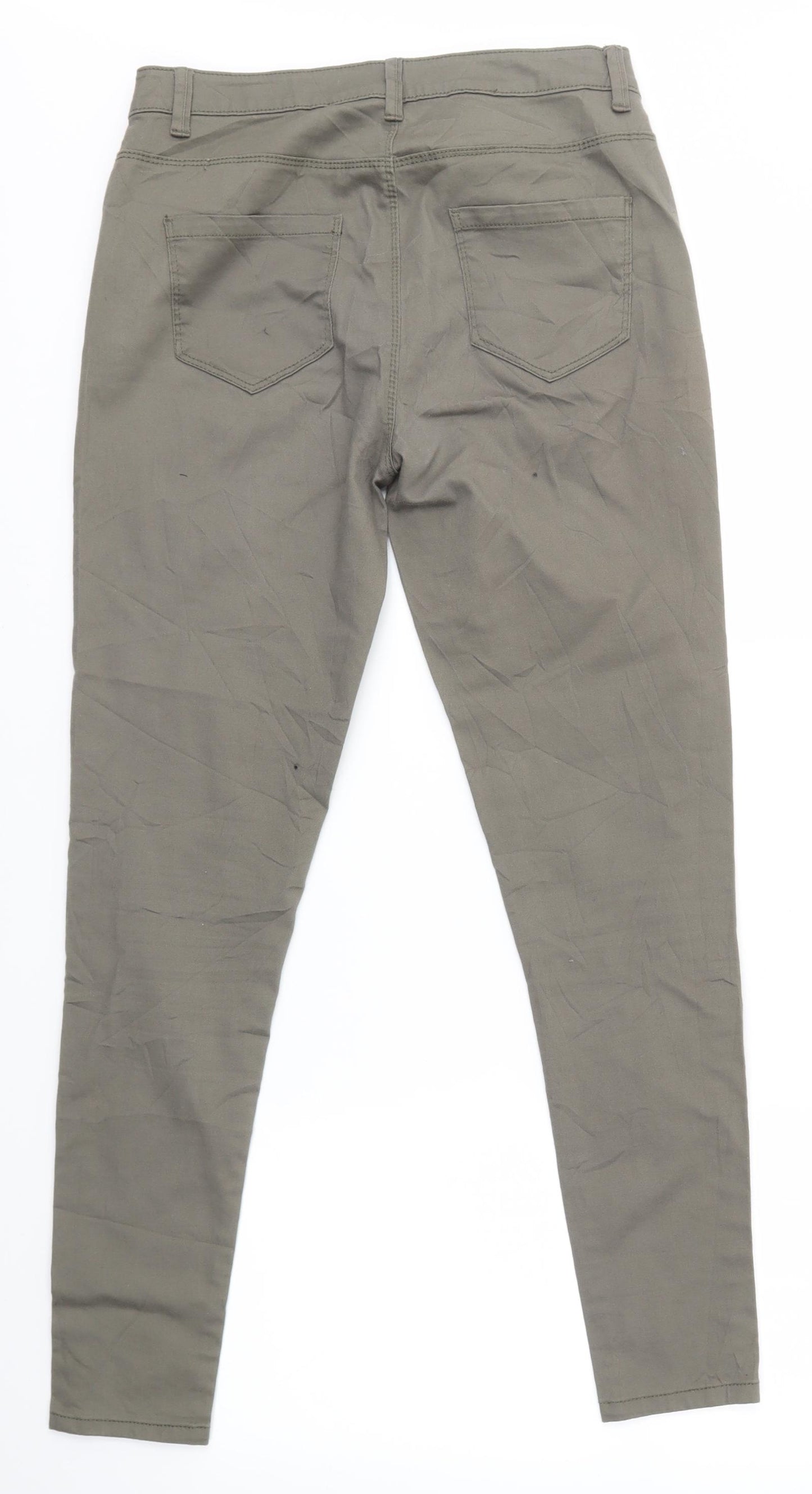 Primark Womens Green   Trousers  Size 10 L28 in