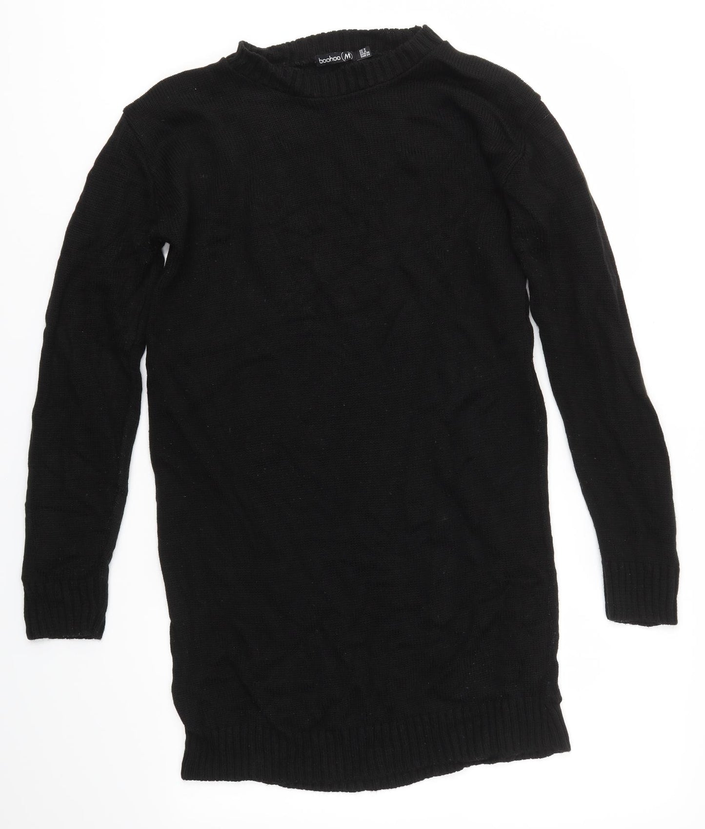 Boohoo Womens Black   Jumper Dress  Size 8