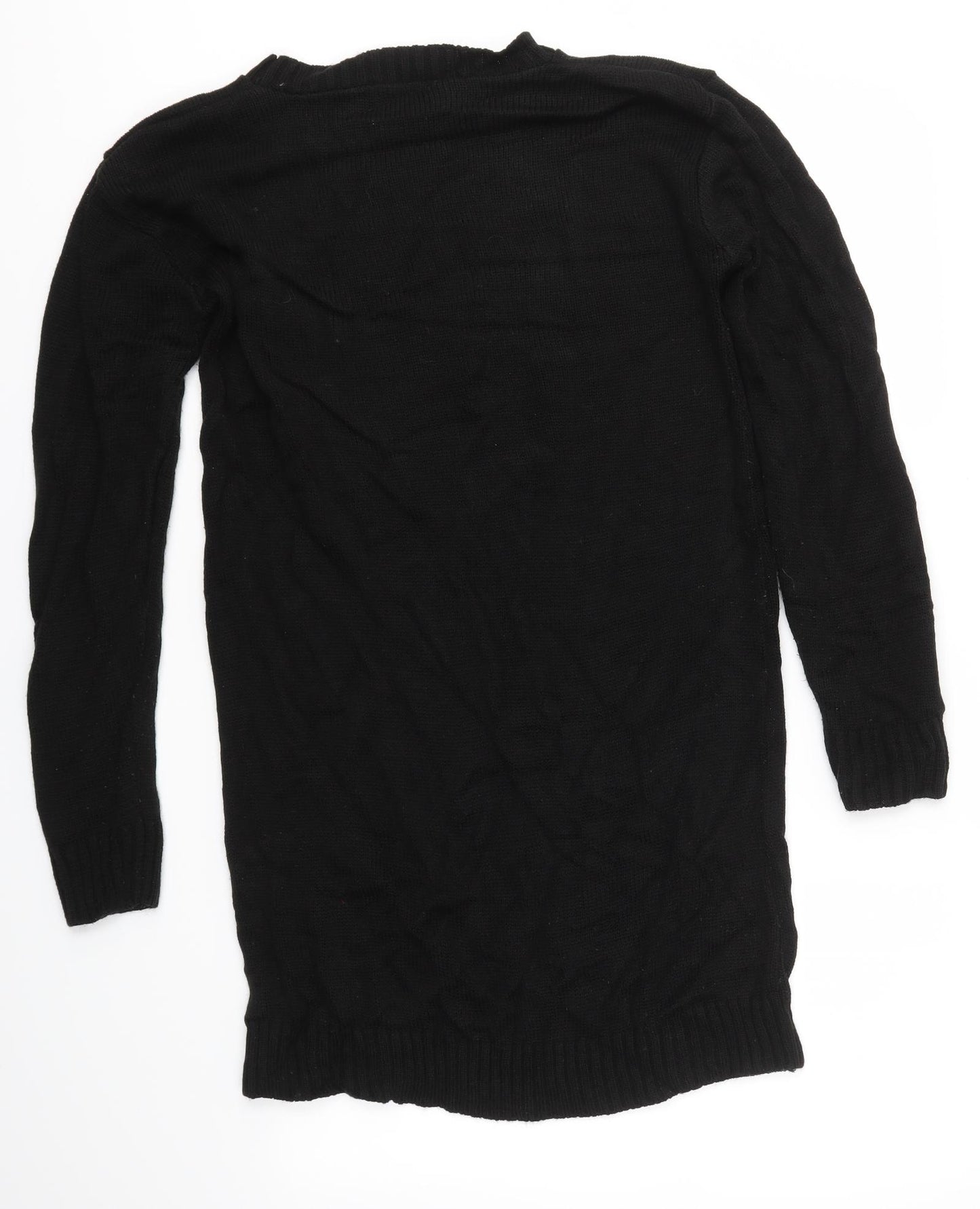Boohoo Womens Black   Jumper Dress  Size 8