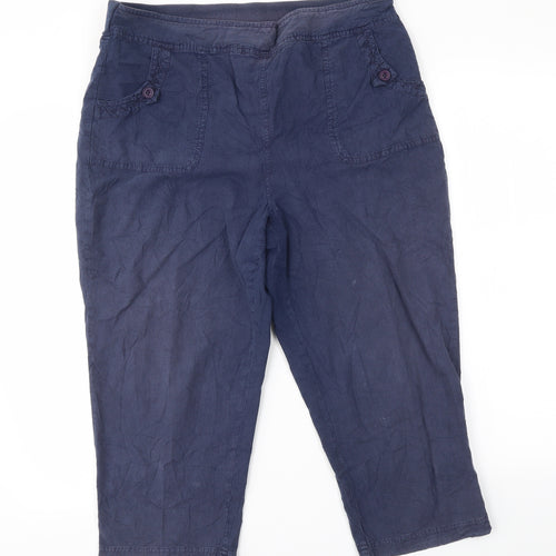 ISLE  Womens Blue   Sweatpants Trousers Size 16 L20 in