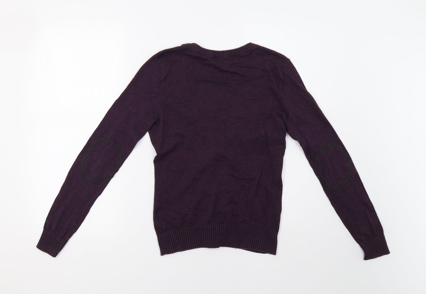 H&M Womens Purple   Cardigan Jumper Size 10