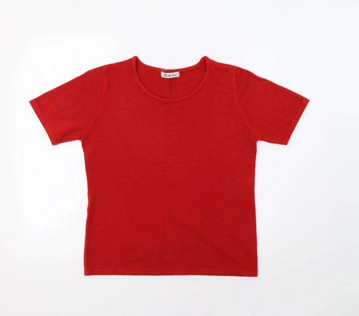 Berkertex Womens Red   Pullover Jumper Size 12