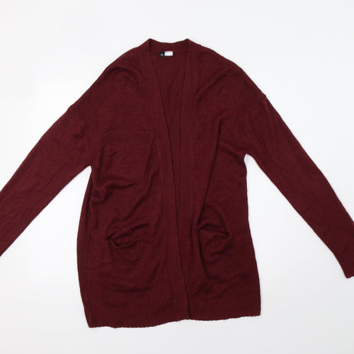 H&M Womens Purple   Cardigan Jumper Size M