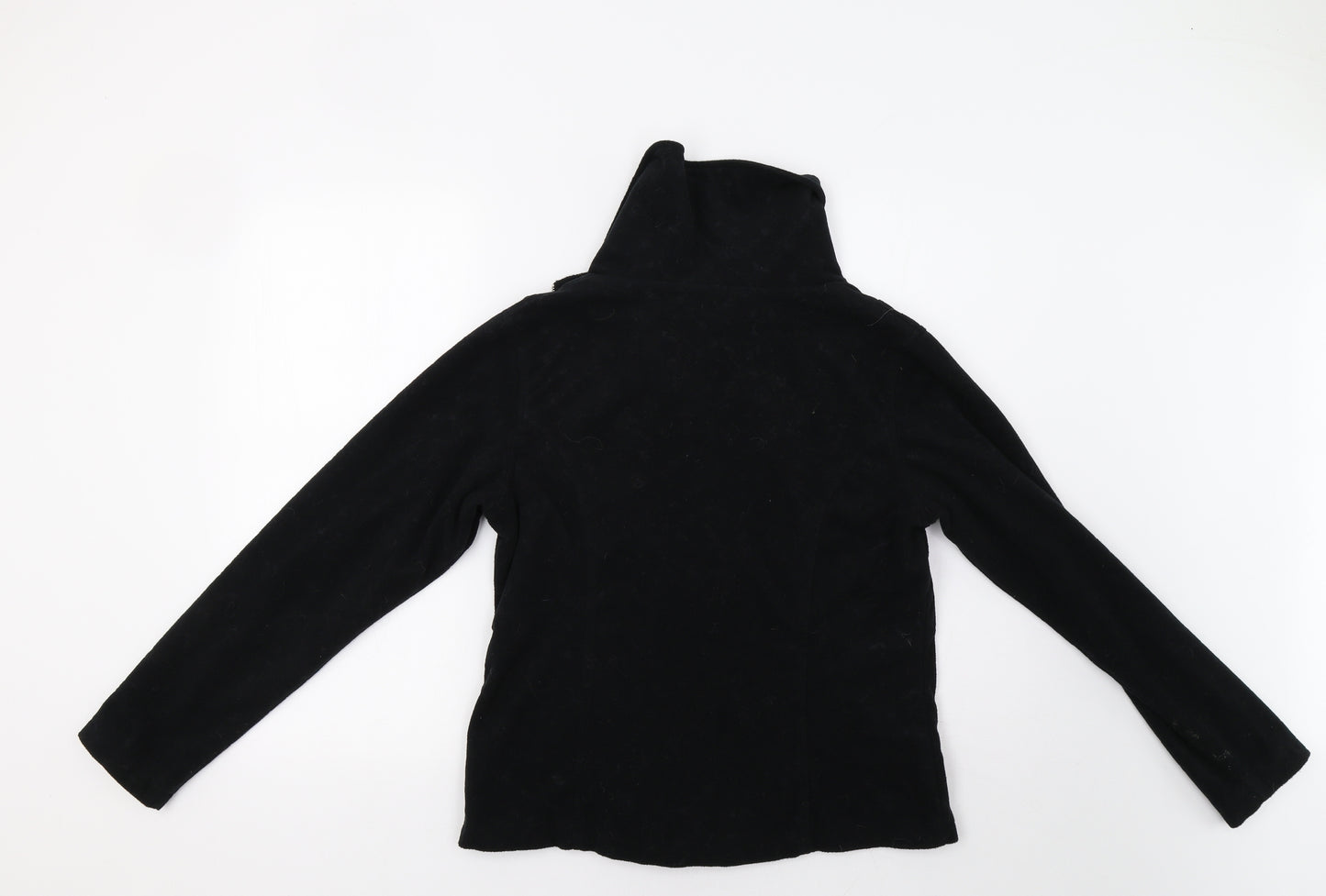 Per Una Womens Black Floral  Jacket Coat Size M