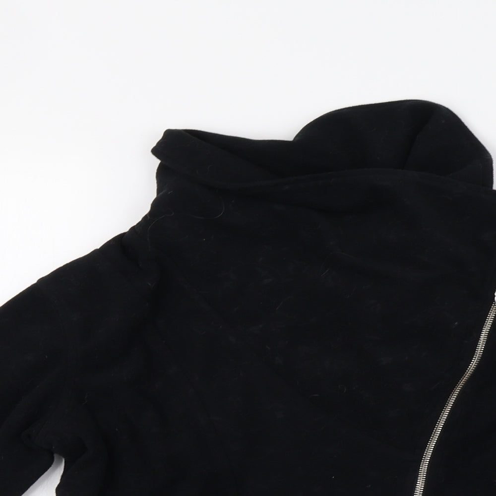 Per Una Womens Black Floral  Jacket Coat Size M