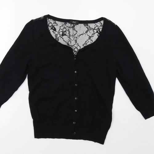 F&F Womens Black   Cardigan Jumper Size 14