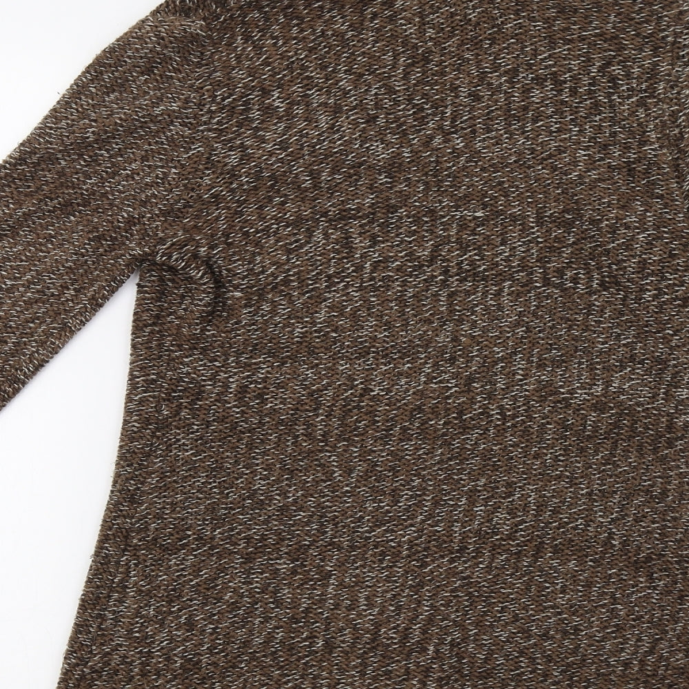 F&F Womens Brown   Cardigan Jumper Size 14