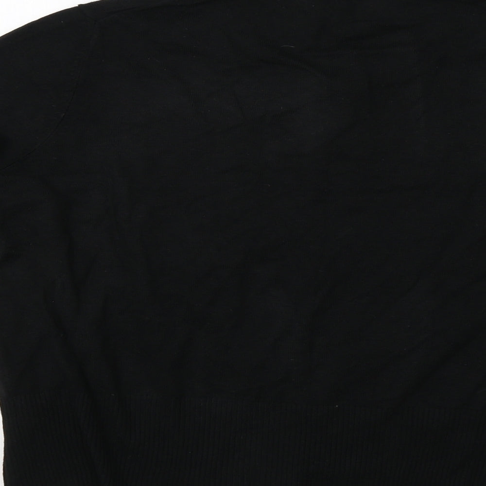 M&S Womens Black   Cardigan Jumper Size 18