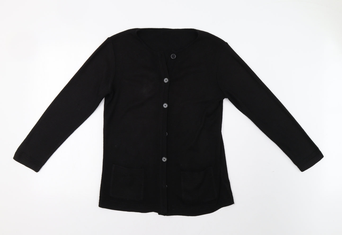 Berkertex Womens Black   Cardigan Jumper Size 12