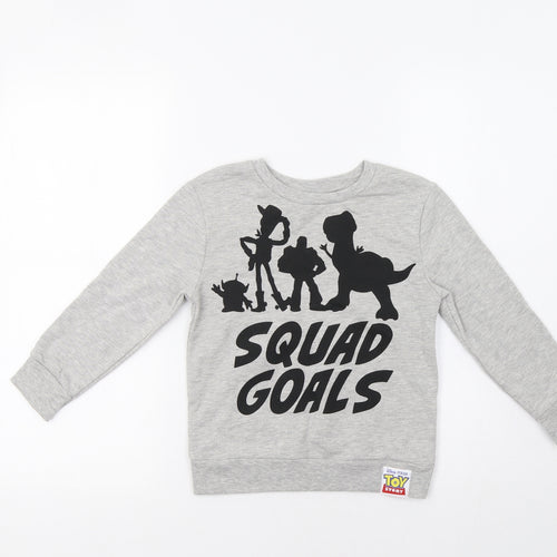 George Girls Grey   Pullover Sweatshirt Size 4-5 Years  - Toy Story