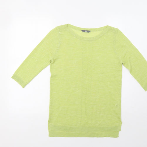 BHS Womens Green   Pullover Jumper Size 8