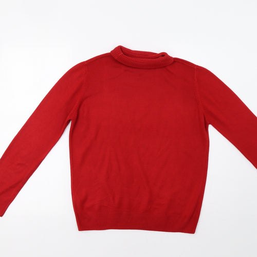 Preworn Womens Red   Pullover Jumper Size M