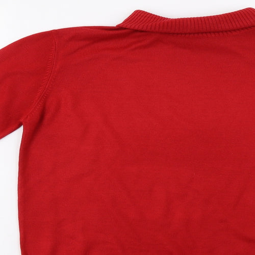 Preworn Womens Red   Pullover Jumper Size M