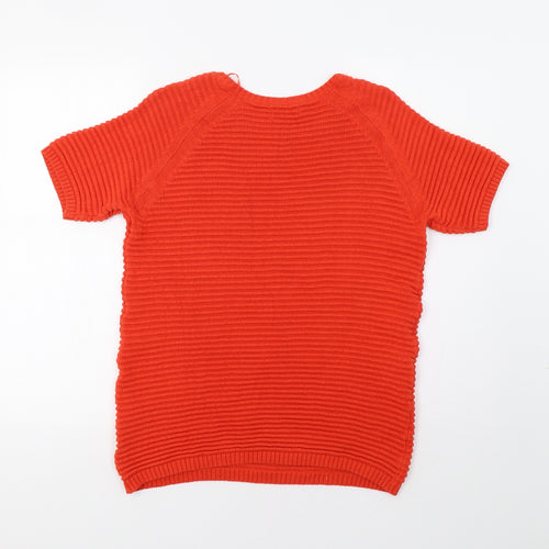 Papaya Womens Orange   Pullover Jumper Size 14
