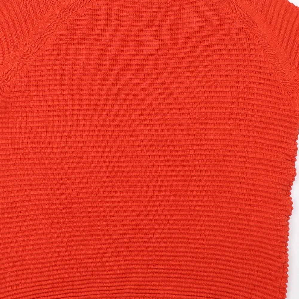 Papaya Womens Orange   Pullover Jumper Size 14
