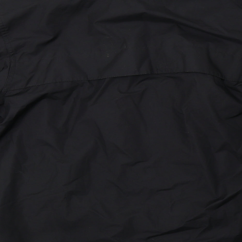 Dunlop Mens Black   Windbreaker Coatigan Size M