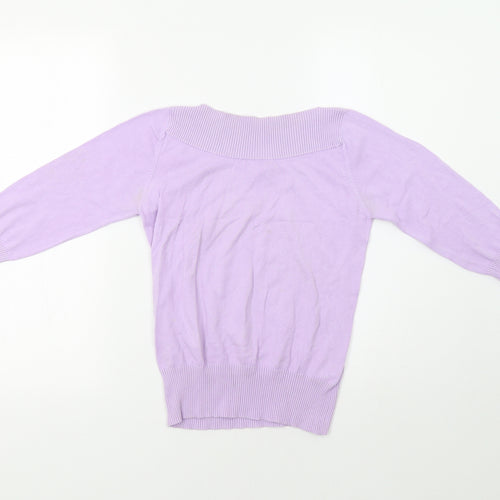 M&S Womens Purple   Pullover Jumper Size 8