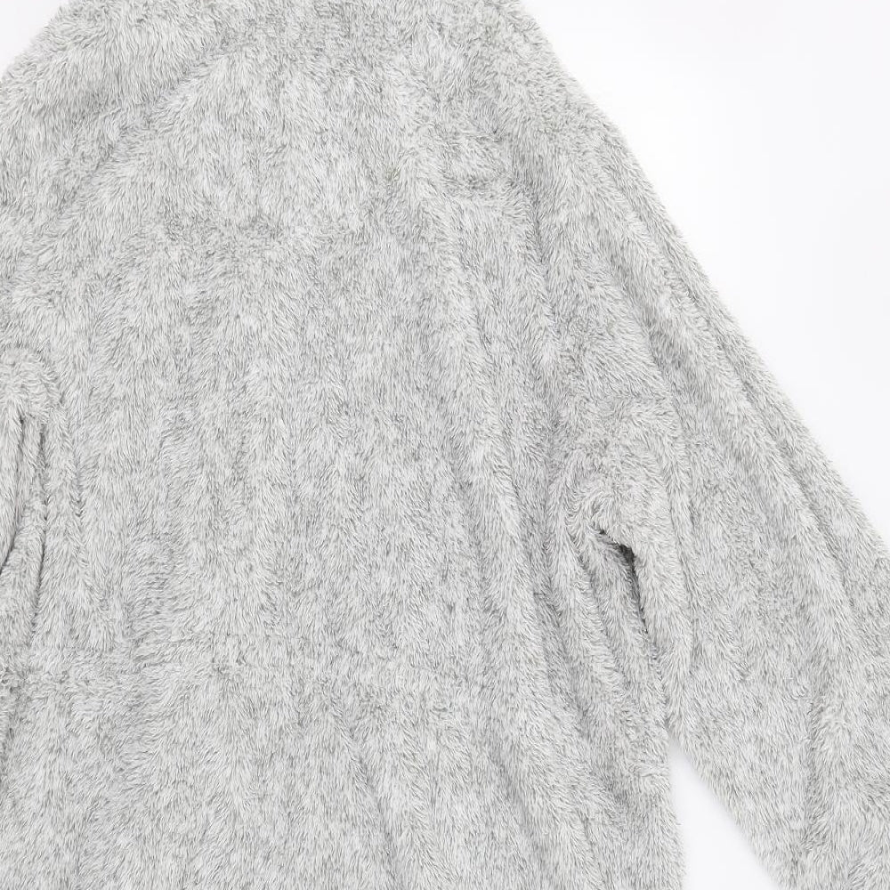 M&S Womens Grey   Kaftan Robe Size 20  - Bear Hood