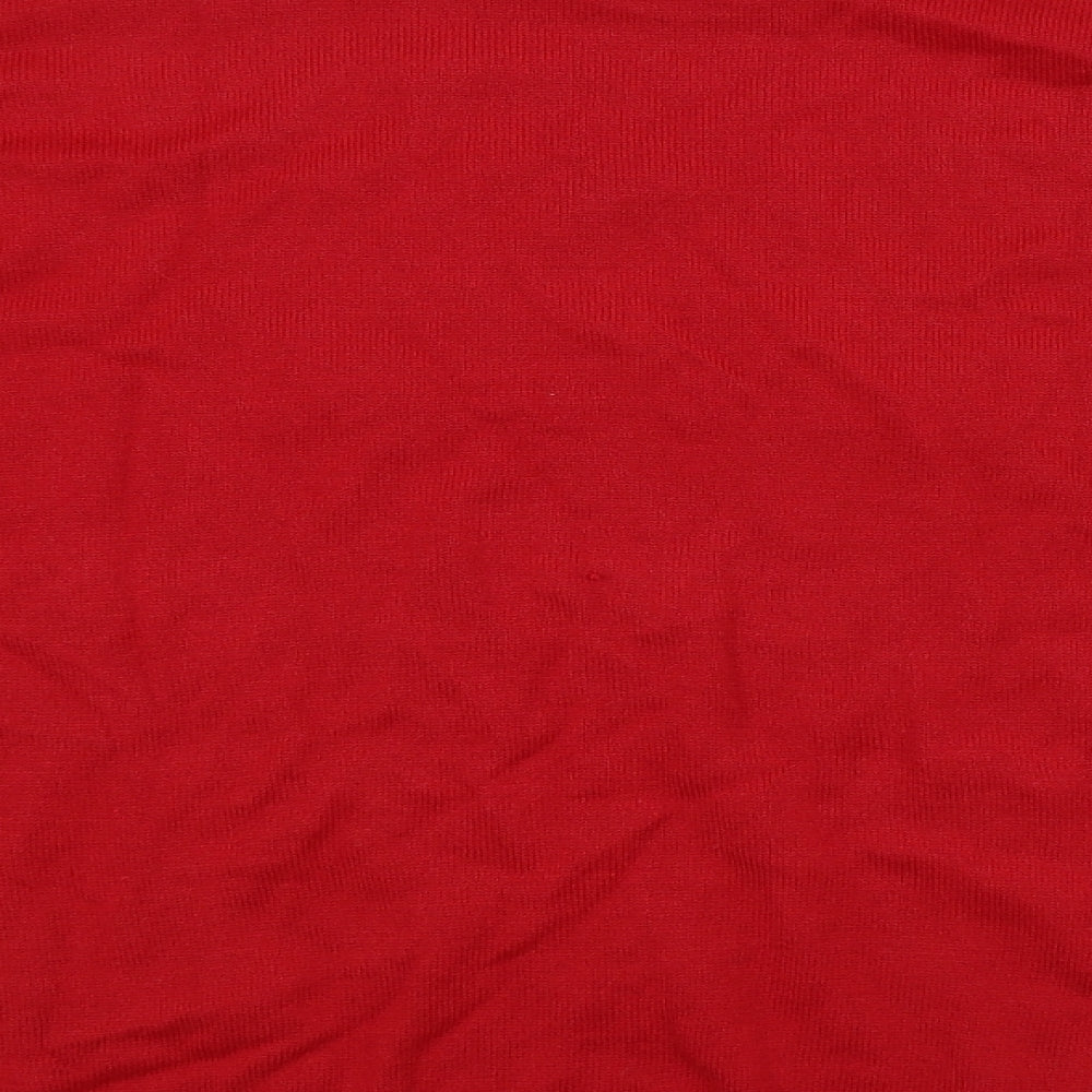 ISLE Womens Red   Pullover Jumper Size 14