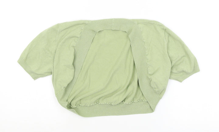 Nougat London Girls Green   Cardigan Jumper Size 3 Years